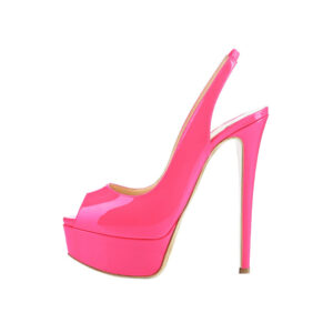 Escarpins Rose Fushia Plateforme - Glamsens