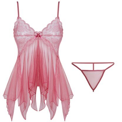 Ensemble de lingerie Rose