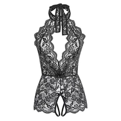 Body dentelle sans armature Noir