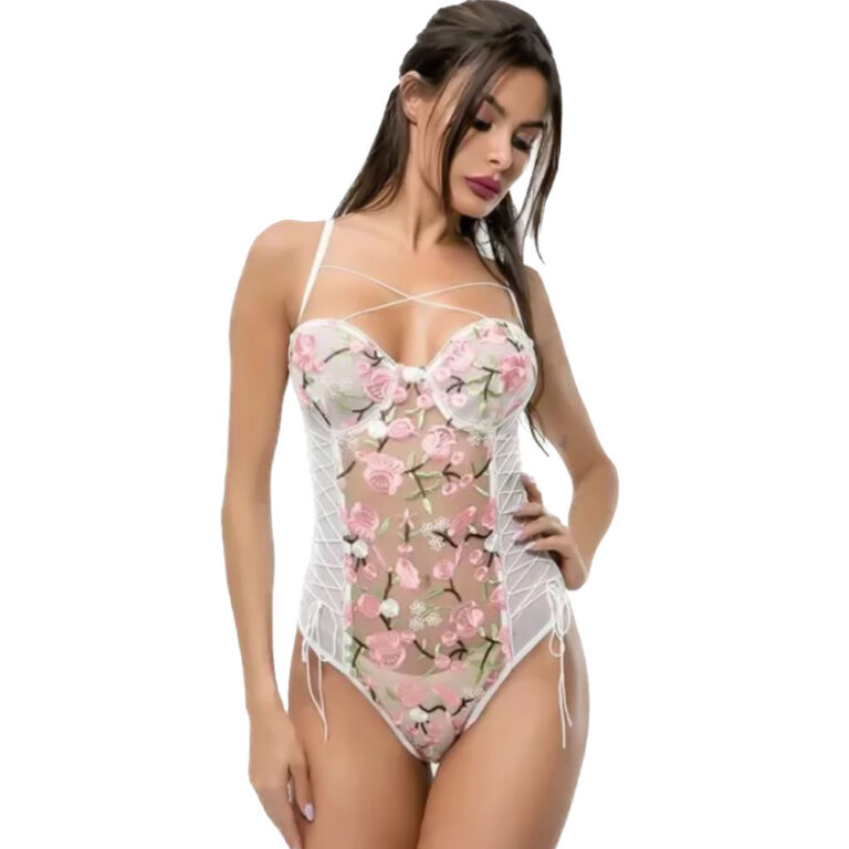 Slip/boxer Dentelle Rosa Juno Rose Poudré Taille XXXL (équivalent Petit XXL) - Neuf Avec étiquettes