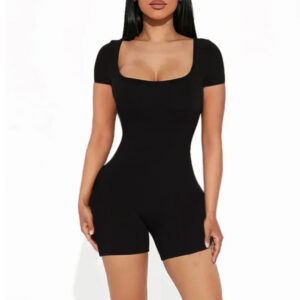 Combinaison Sexy Manches Courtes
