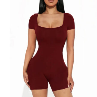 Combinaison Short Rouge