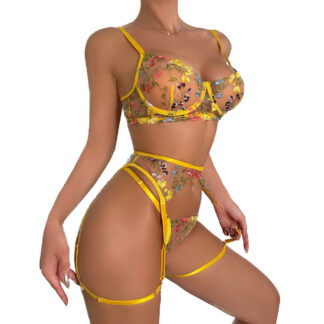 Ensemble lingerie Jaune