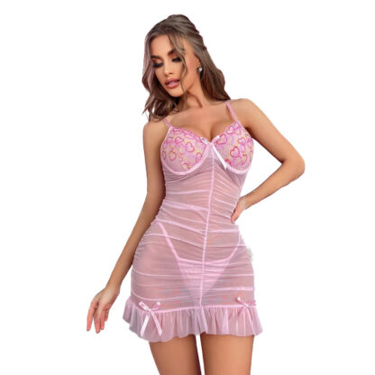 Robe de nuit Transparente Glamsens