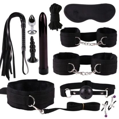 Accessoires BDSM : 11 pièces