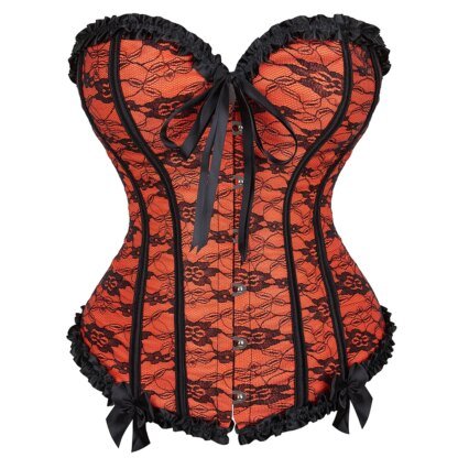 Bustier femme Orange Glamsens