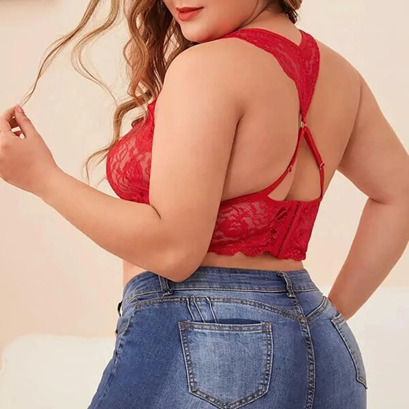 Soutien-gorge rouge Grande Taille