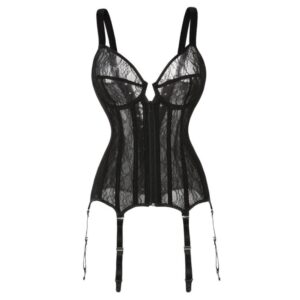 Corset Noir transparent