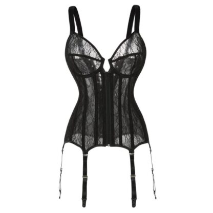 Corset Noir transparent