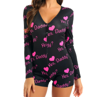 Justaucorps manches longues Noir