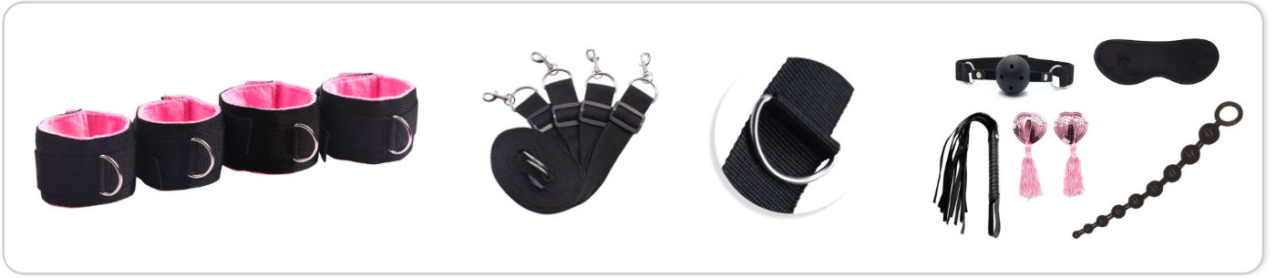 Kit Bondage Rose glamsens