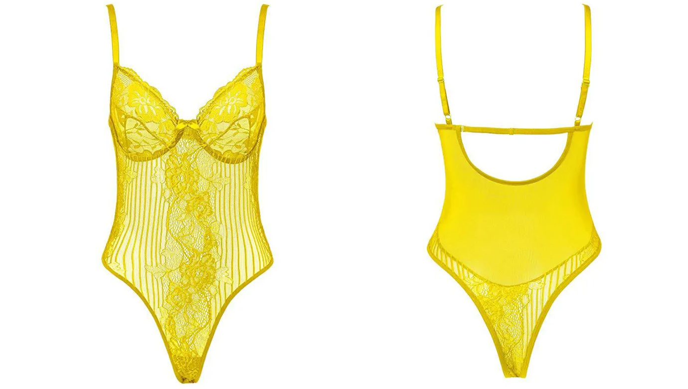 body-dentelle-jaune-vue-avant-et-de-dos