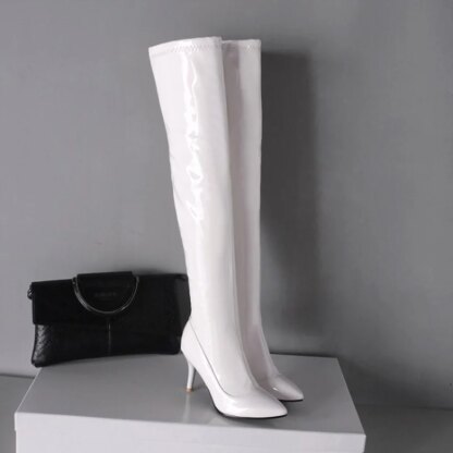 Cuissardes blanches femme – Image 3